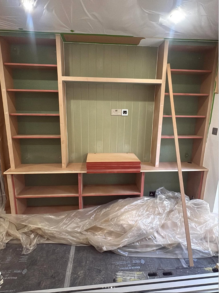 Built-In Bookcases